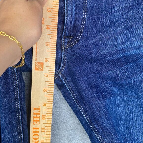 DL 1961 Jessica Skinny Jeans Size 26 4 Way Stretch 360 Comfort Dark Wash - Picture 6 of 13